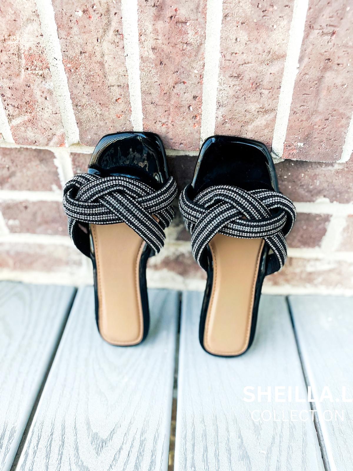 Elegant Knotted Strap Sandals – Sheilla.L Collection”