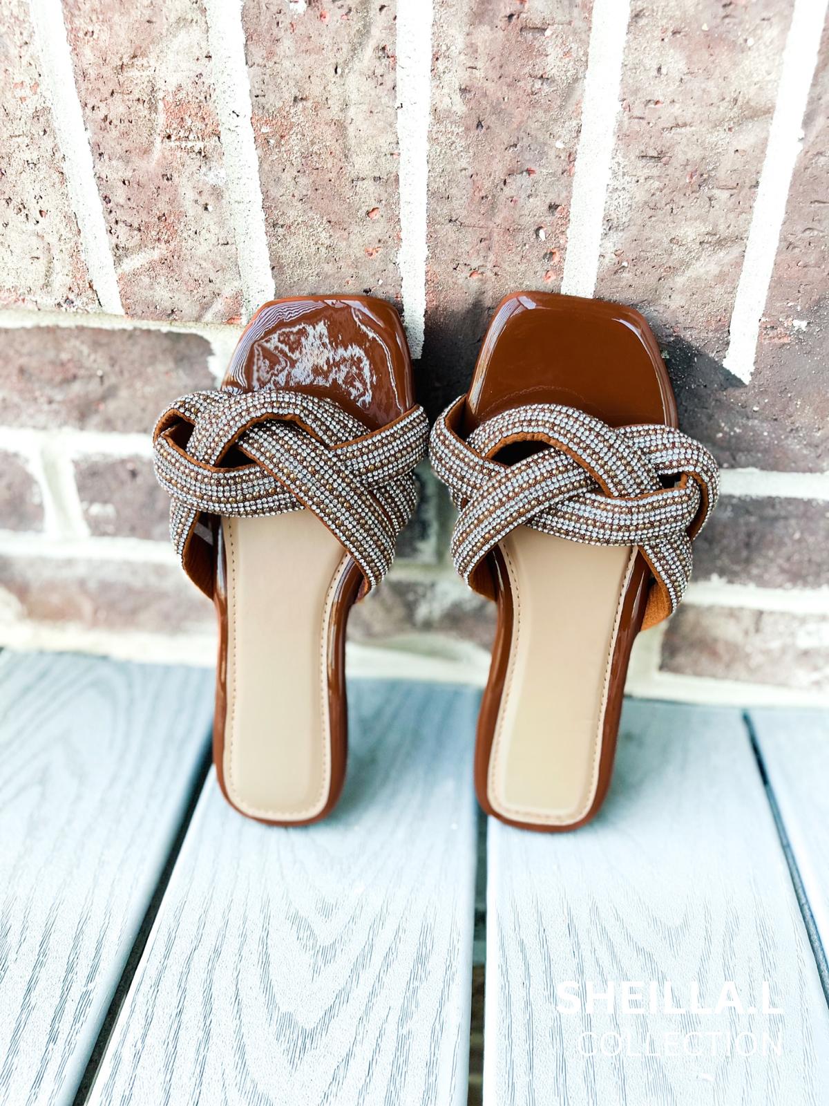 Elegant Knotted Strap Sandals – Sheilla.L Collection”