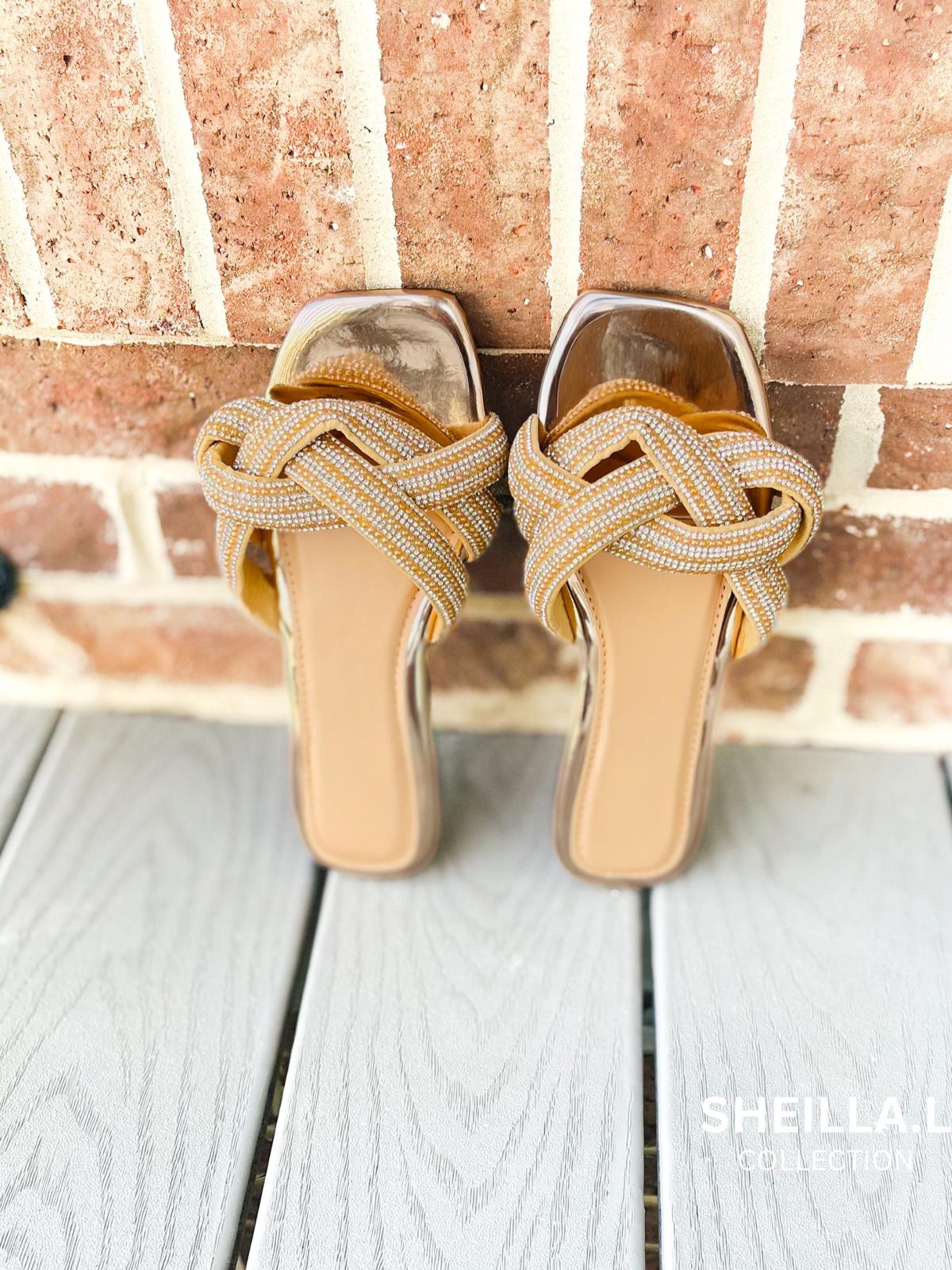 Elegant Knotted Strap Sandals – Sheilla.L Collection”